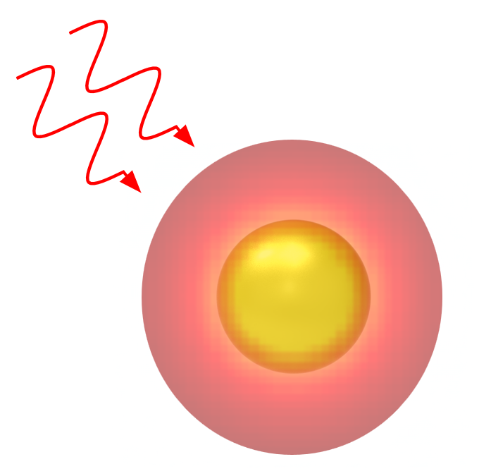 Plasmonic photothermal heating of gold nanoparticles